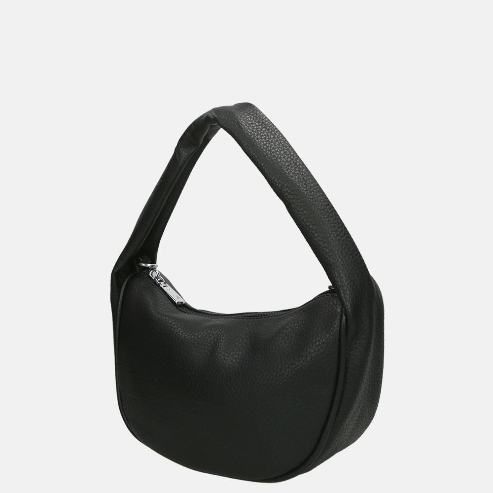 Firenze crossbody hobo tas S black bij Duifhuizen